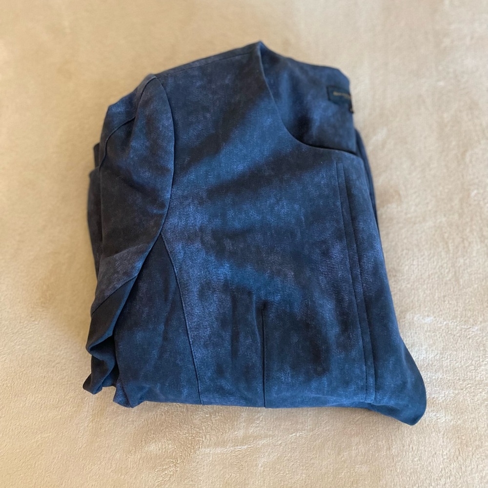 Donna Karan NY Zip Tie Dye Blazer - Size 8 - Picture 14 of 15